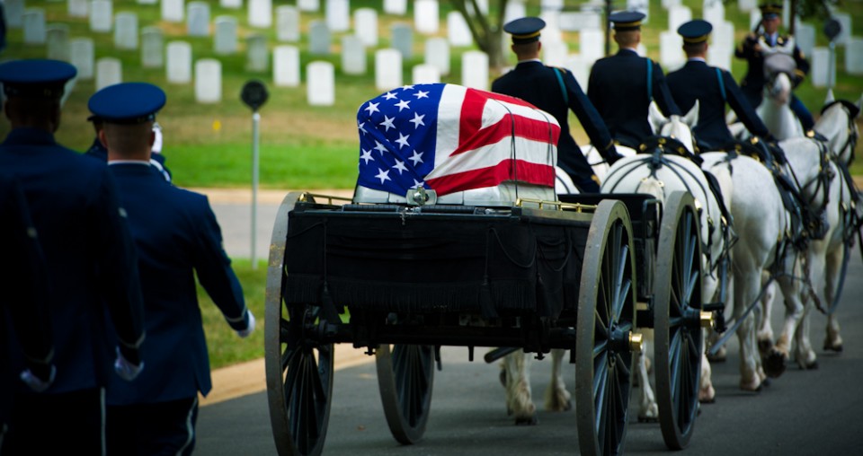 Arlington National Cemetery Full Military Honors Funeral Nick & Kami